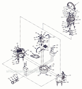 Page A Diagram and Parts List for FP207000DQ 2005 Campbell Hausfeld Compressor